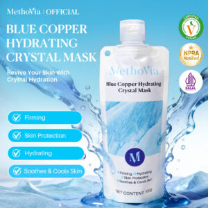 MethoVia Blue Copper Hydrating Crystal Mask